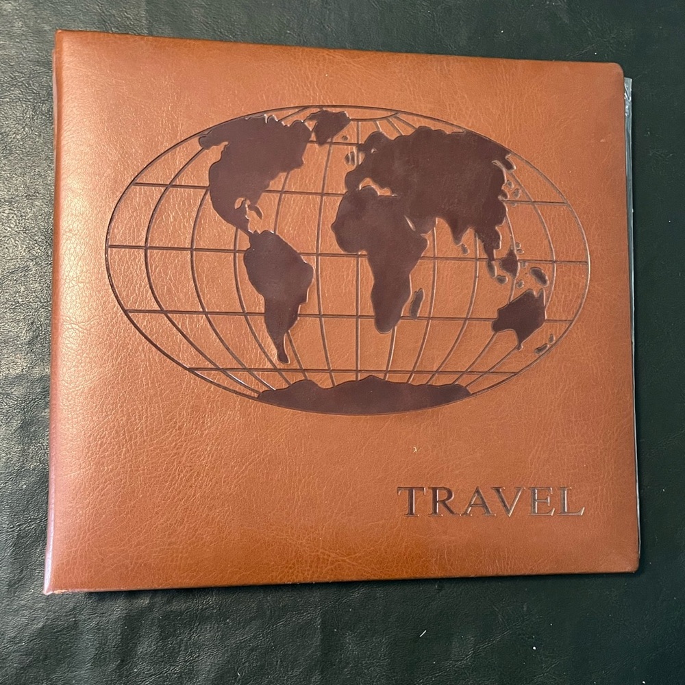 Scrapbooking Album Travel Themed
